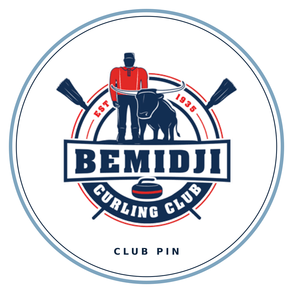 Bemidji Curling Club Pin