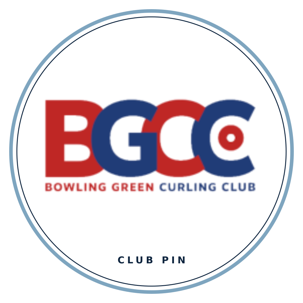 Bowling Green Curling Club Pin