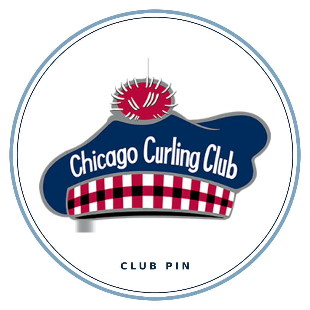 Chicago Curling Club Pin