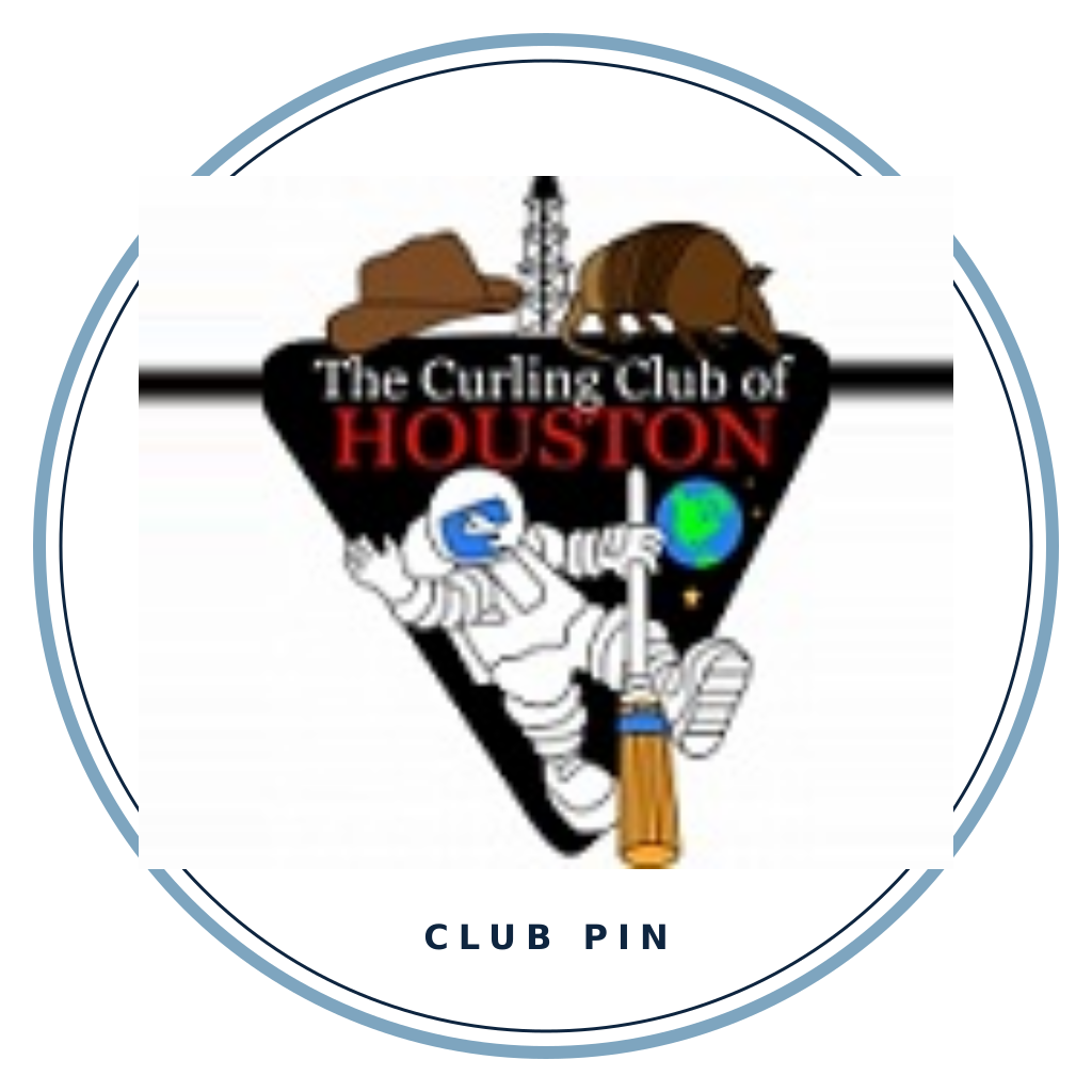 Curling Club of Houston Pin