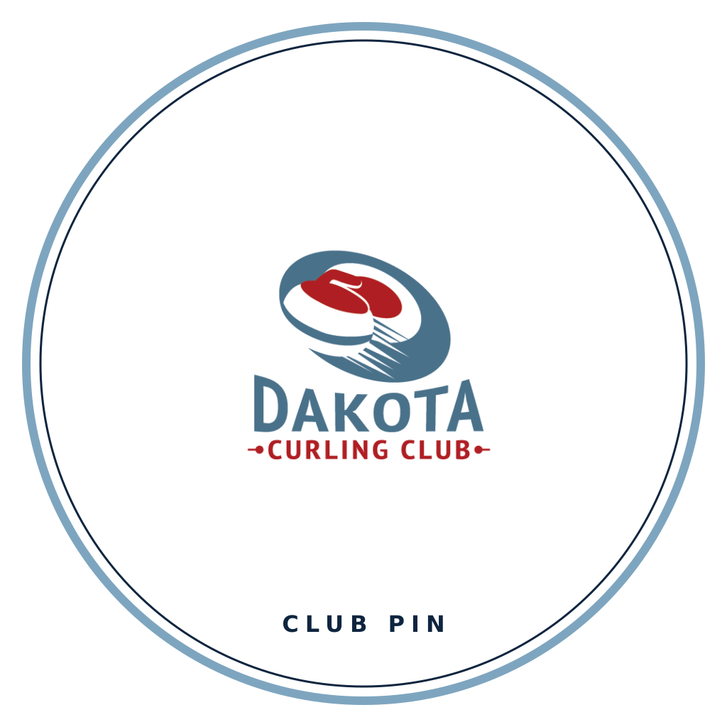 Dakota Curling Club Pin