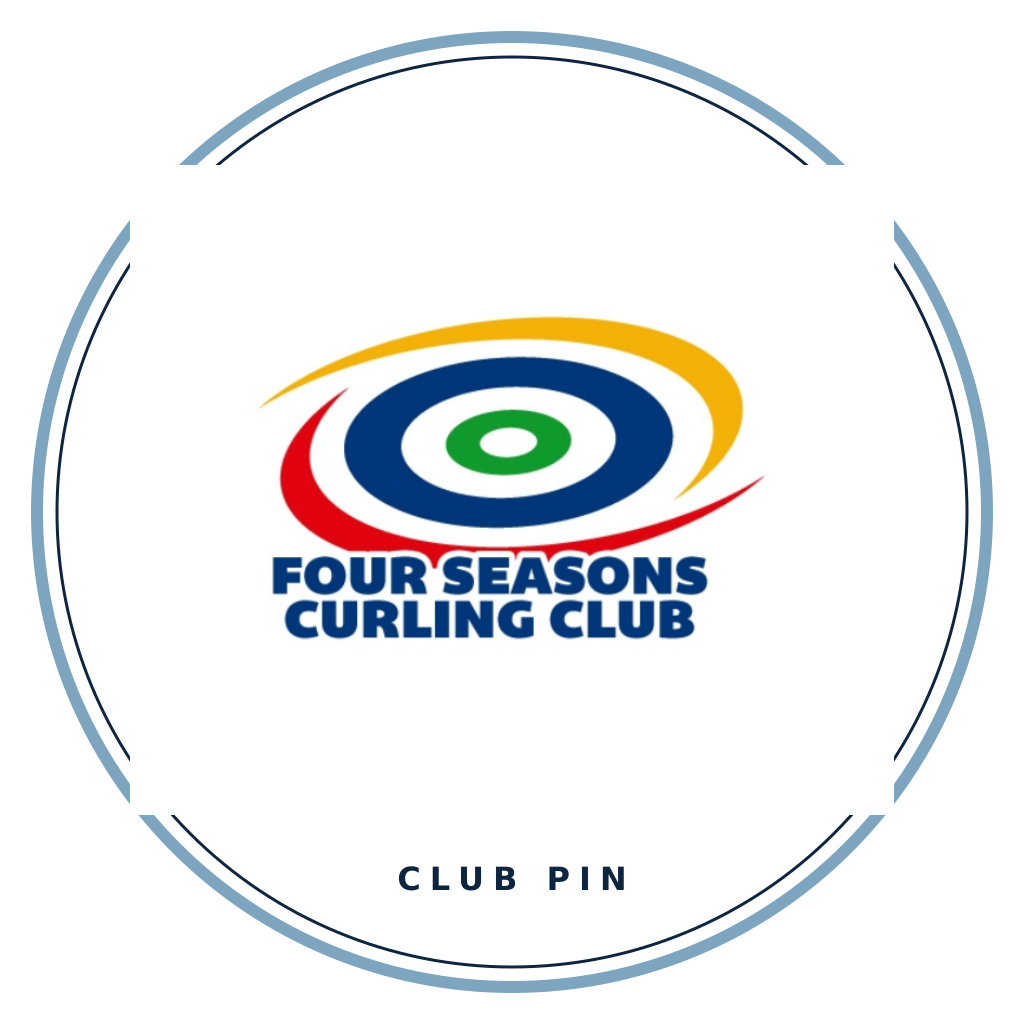 Four Seasons Curling Club Pin