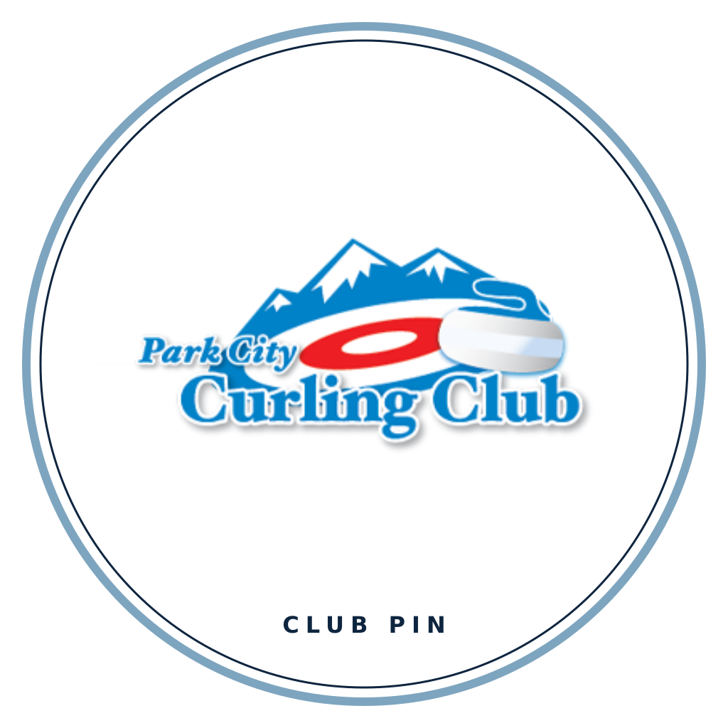 Park City Curling Club Pin